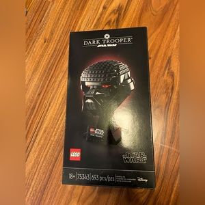 Dark trooper head Lego set